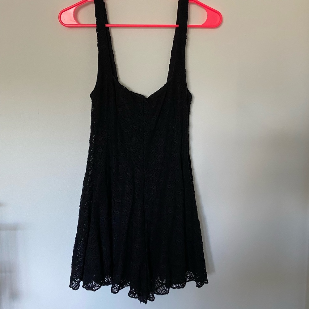 Urban Outfitters Lace Open Back Romper